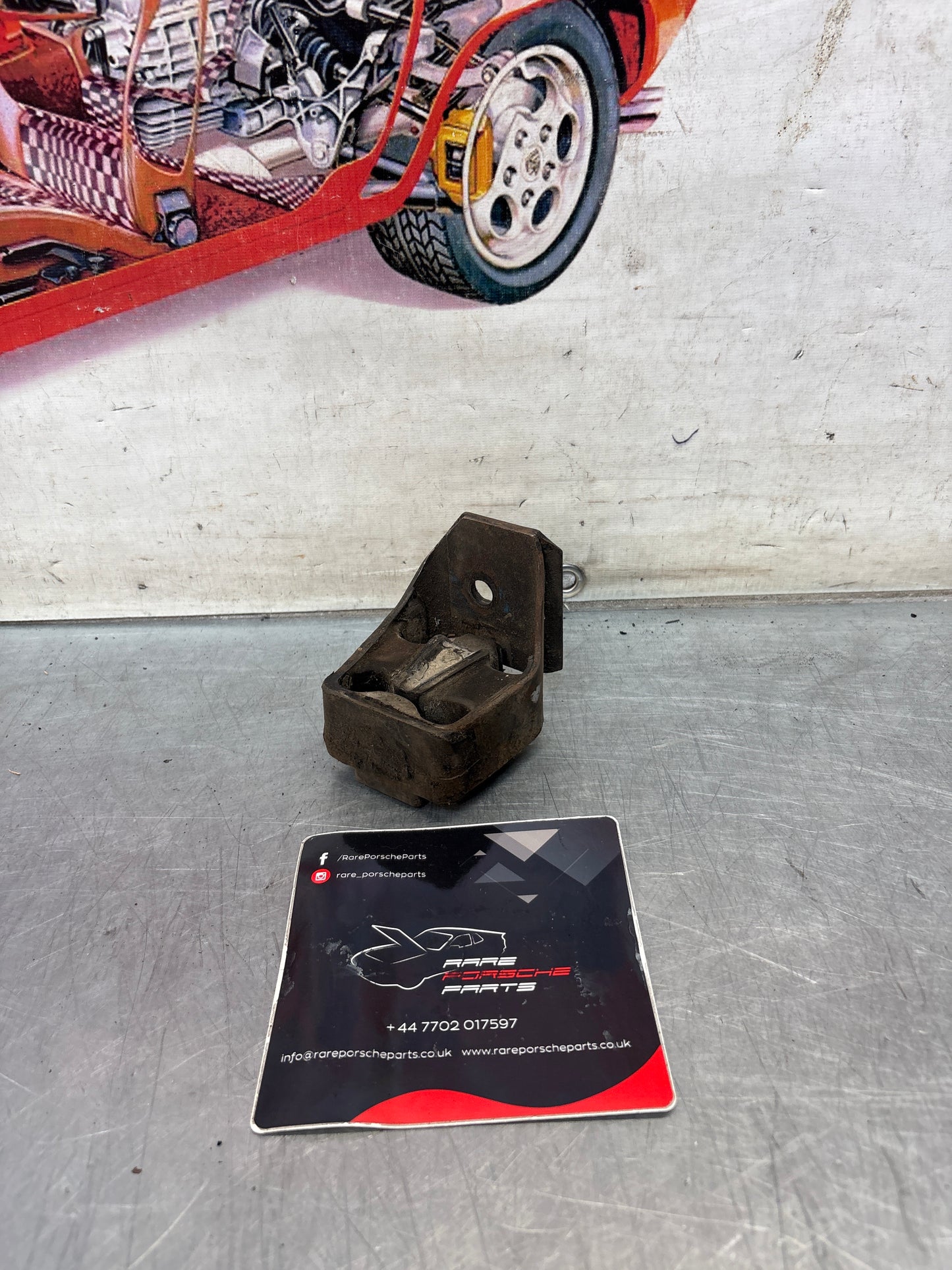 Porsche 924/944 gearbox mount, used 477399153J