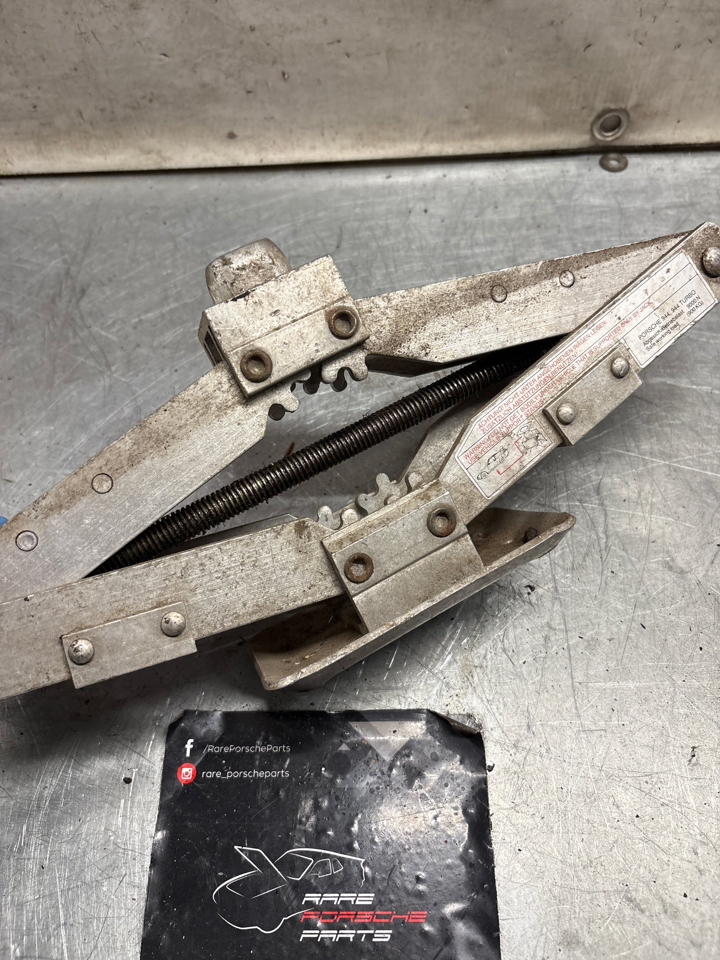 Porsche 944 / 944 Turbo spare tire jack lift, used