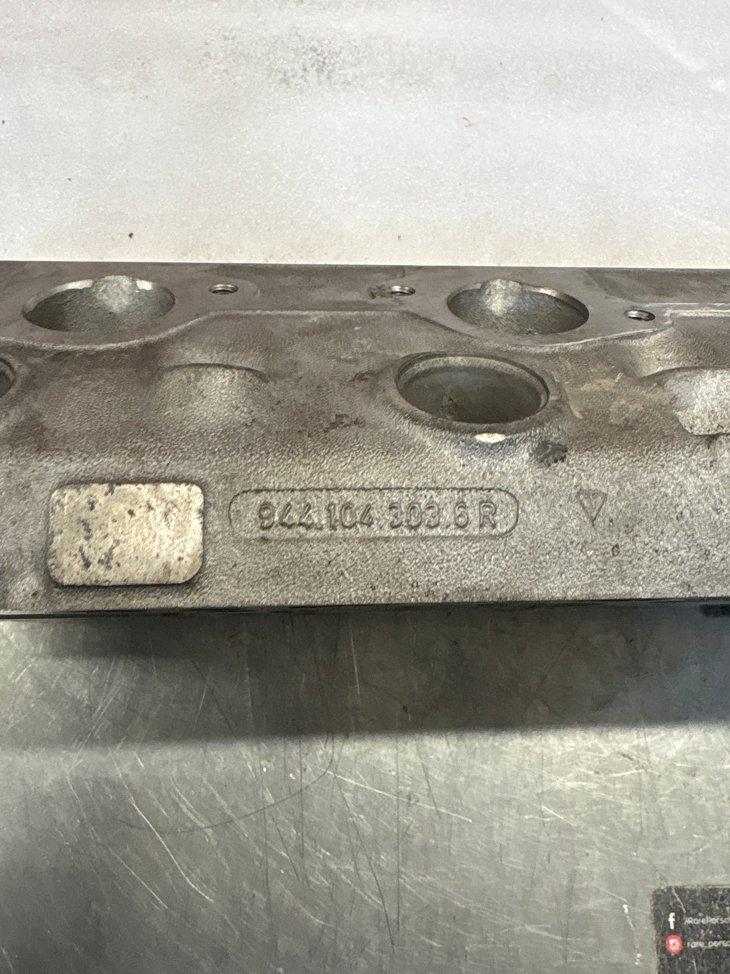 Porsche 944 8V Cylinder head, refurbished, 9441043036R