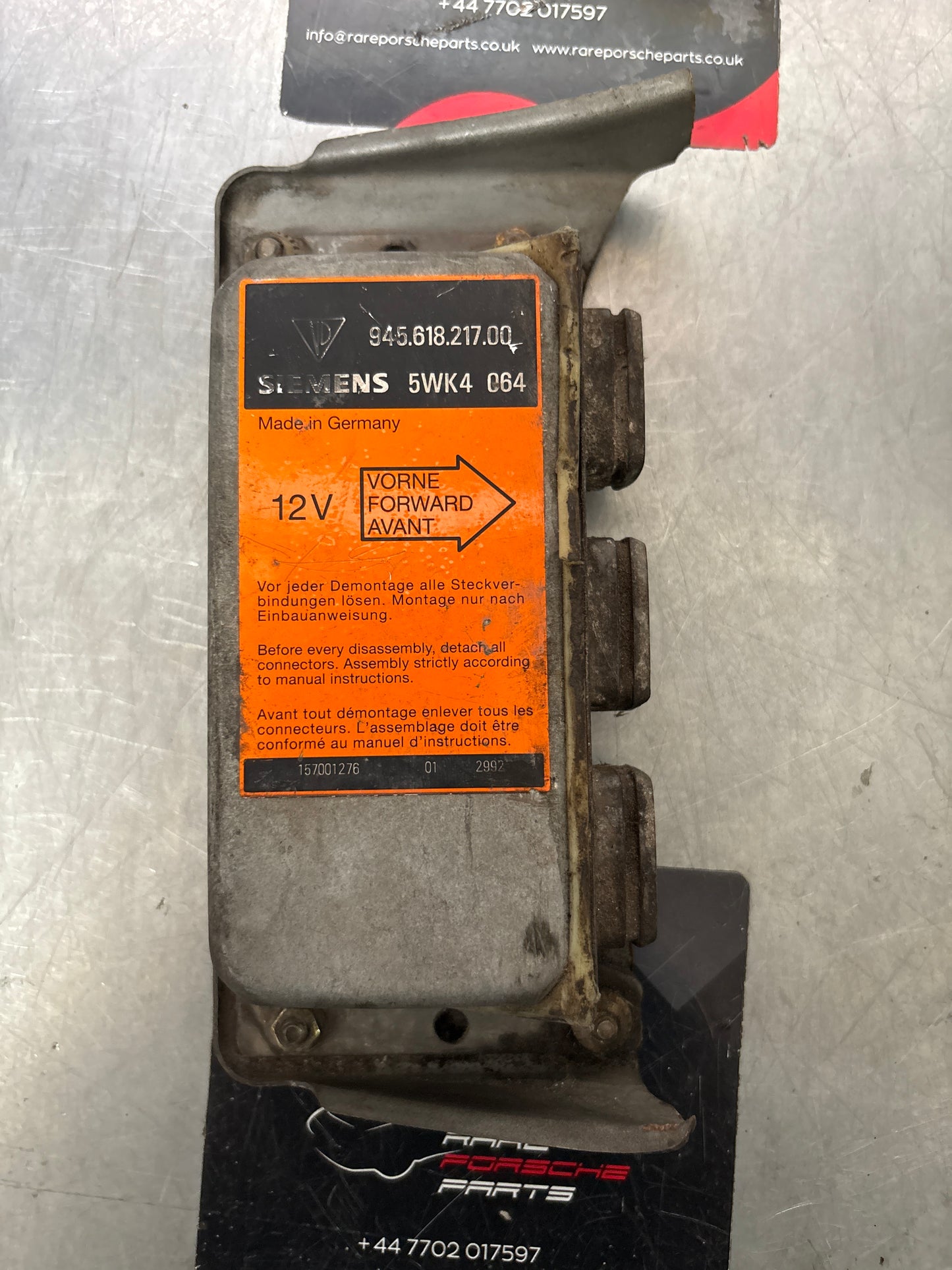 Porsche 911 964 / 928 / 968 airbag control unit, used 94561821700