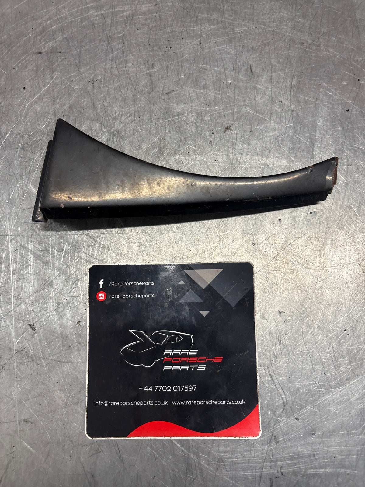 Porsche 914 headlight cover, left side, used 91450330710