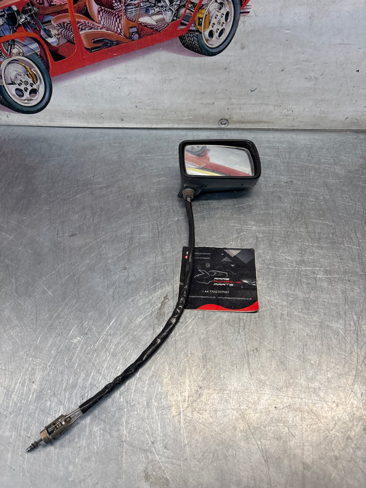 Porsche 924 early right side mirror, for spares or repair