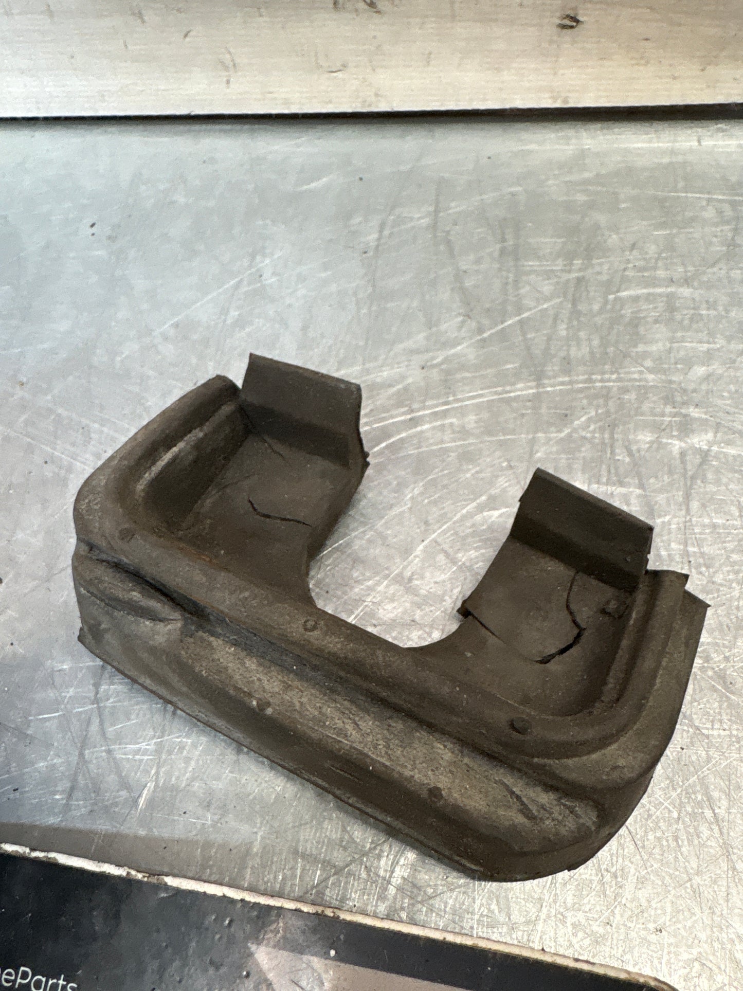 Porsche 944, S2/ 924S right tailgate latch pin gasket rubber, used 94451236601