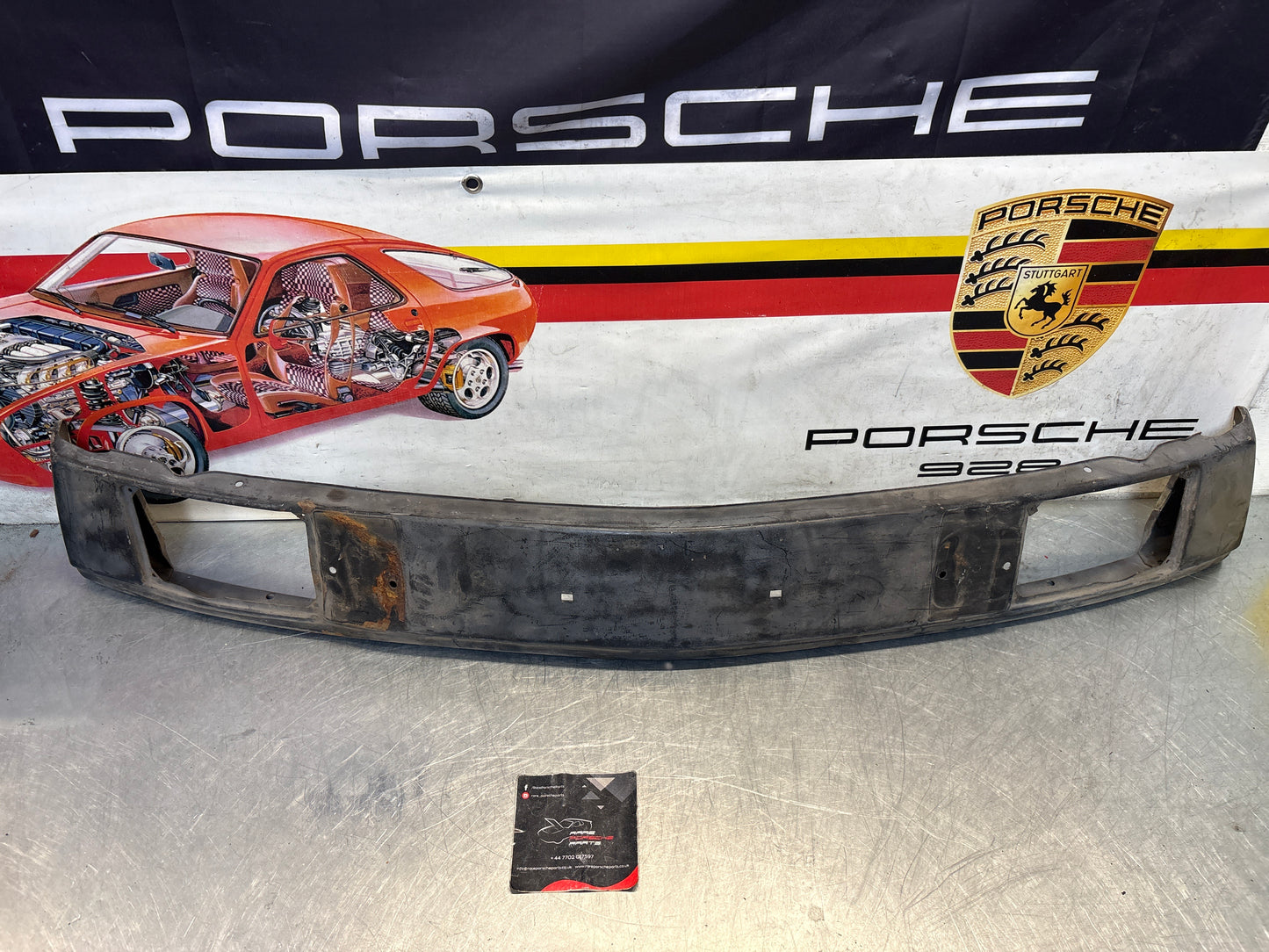 Porsche 914 front bumper, used 91450591010 / 91450500910