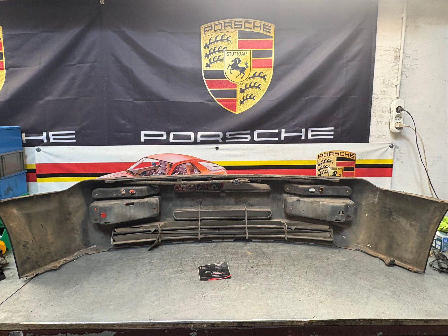 Porsche 944 S2 / Late turbo front bumper, used condition 95150537100