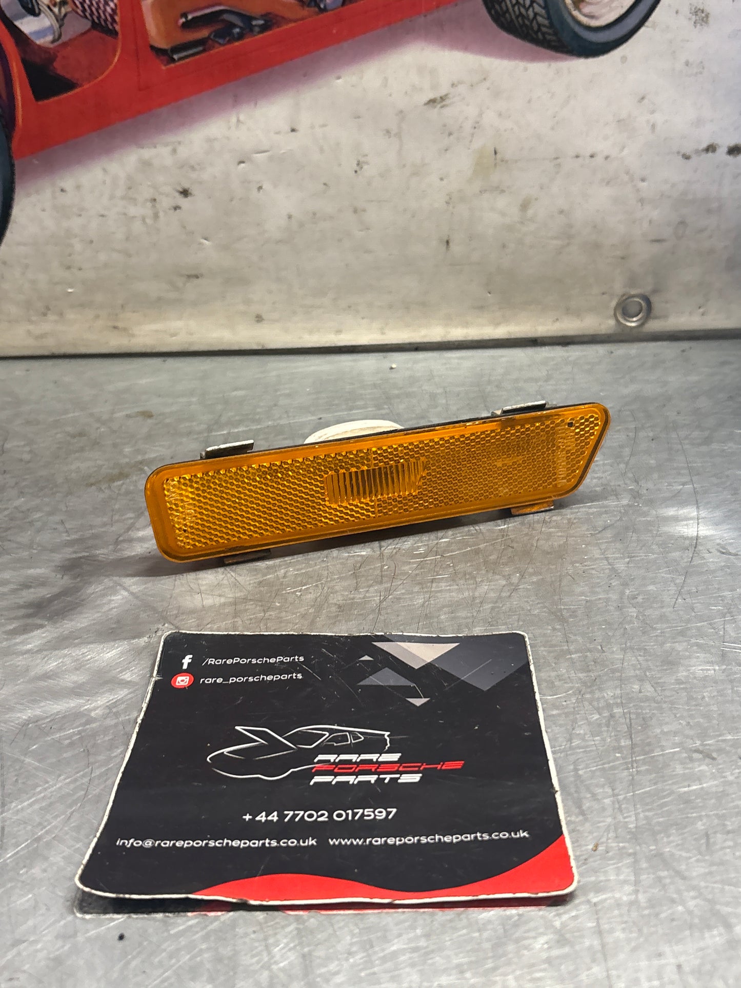 Porsche 928 Front right sidemarker, used 92863141203