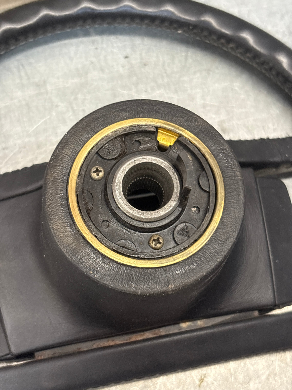 Porsche 944 black steering wheel, used 94434708409