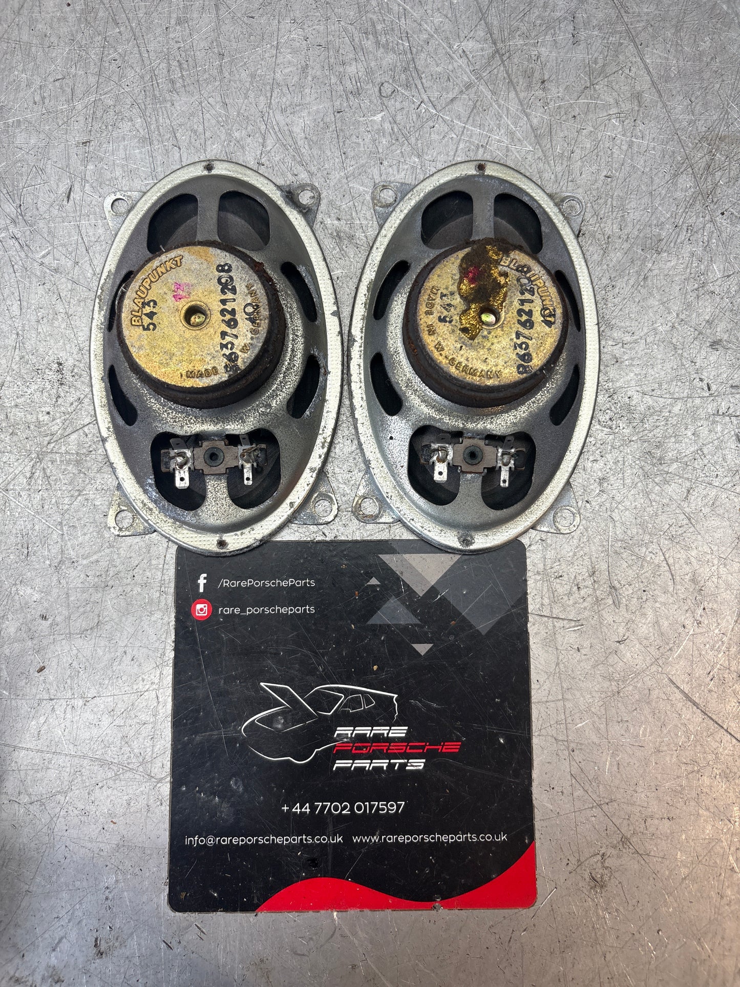 Porsche 944 blaupunkt door speaker, used 8637621208