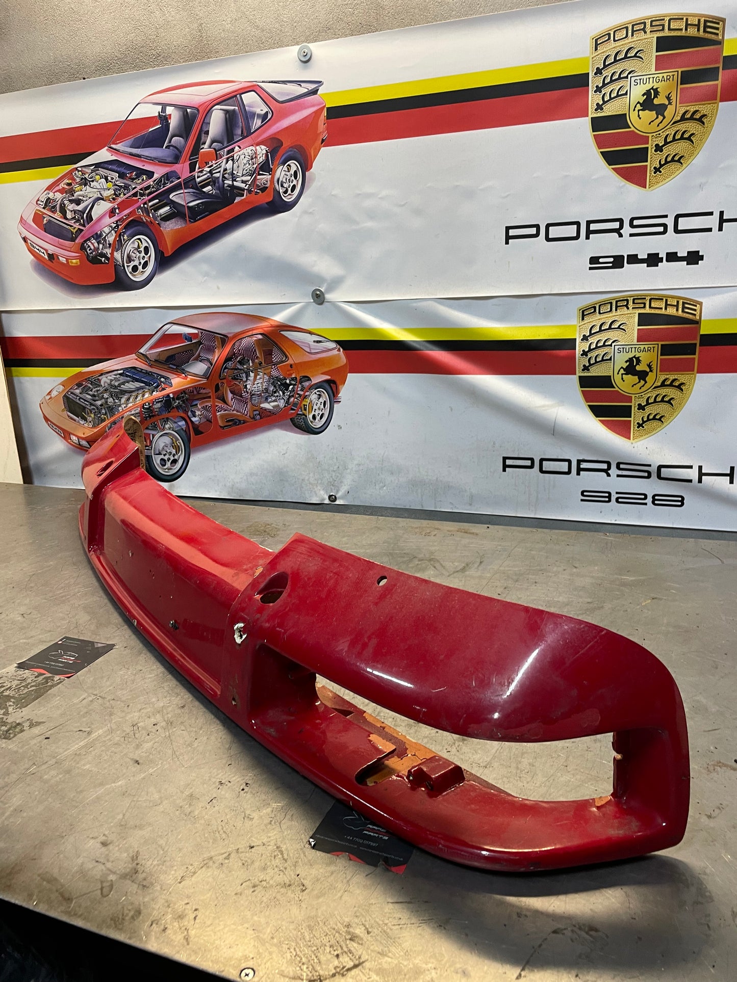 Porsche 924 Front Bumper 477807113 used