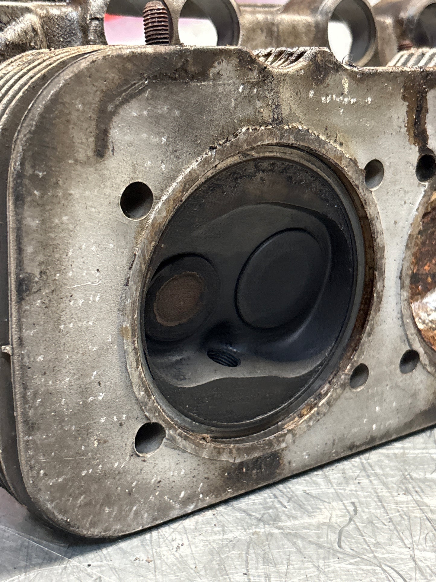Porsche 914, cylinder head, used 021101371S