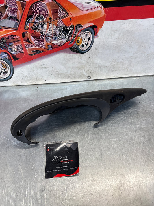 Porsche 911 996 dasboard cluster trim, used, black 99655205902