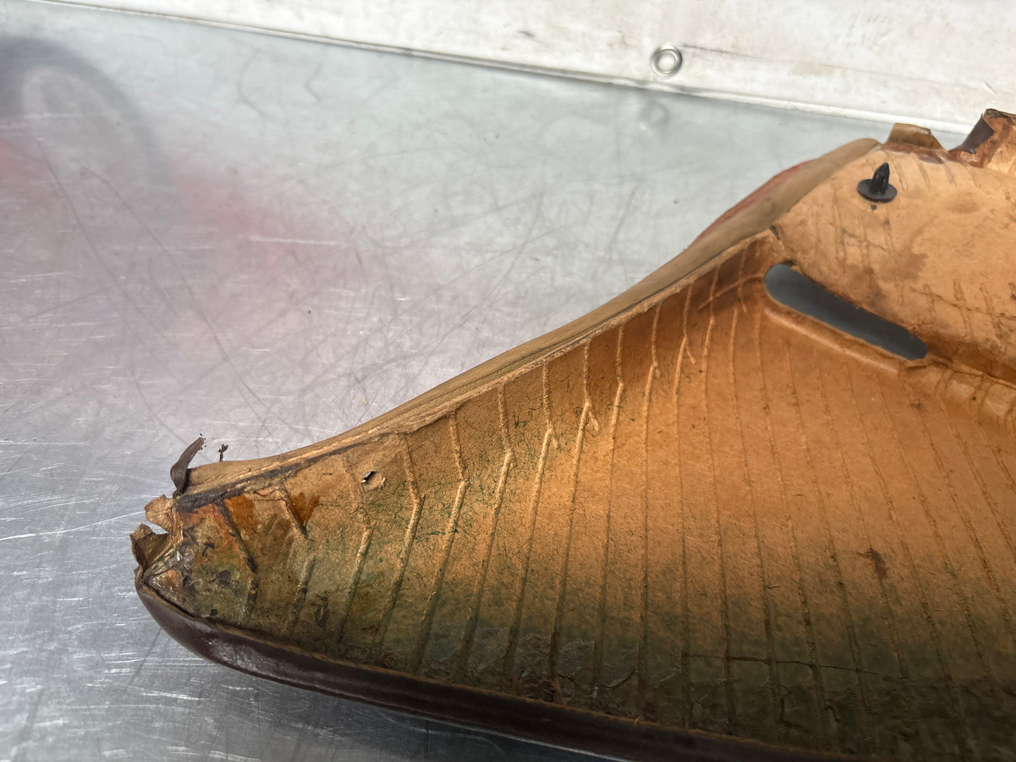 Porsche 944 924 brown rear interior C Post trims/cards. Quarter panel trim used 94455502101 94455502201