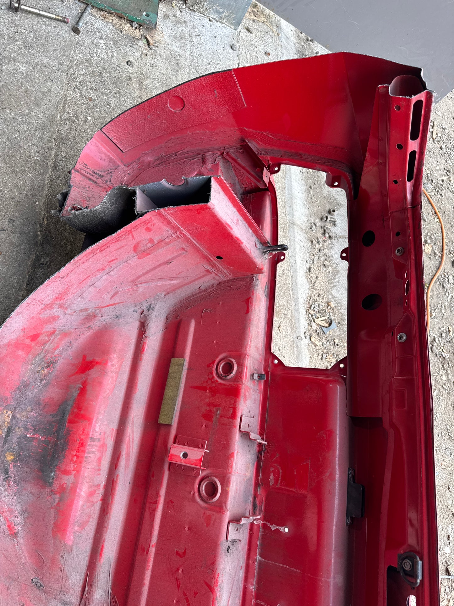 Porsche 924 rear end cut 94450303701, used