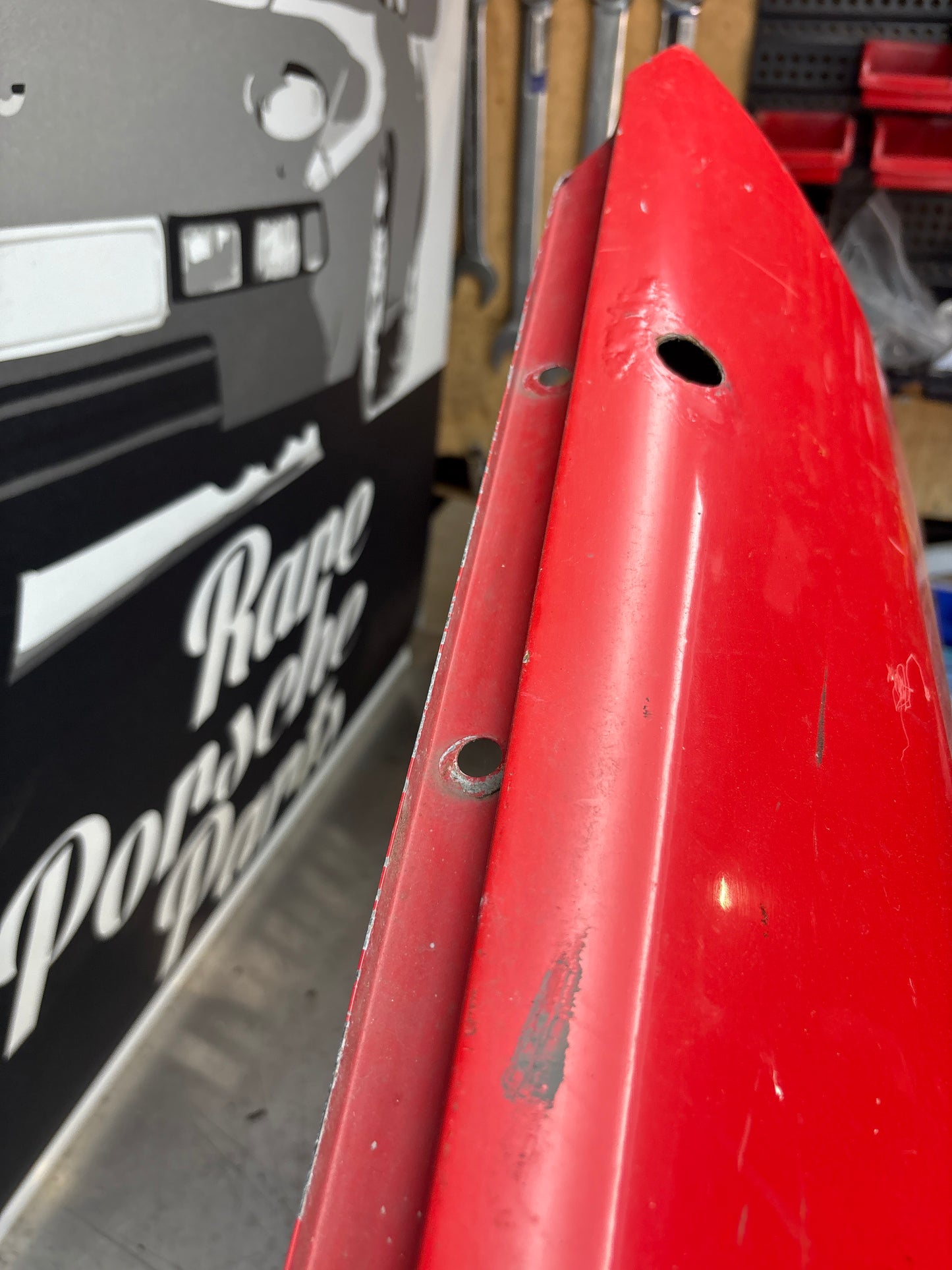 Porsche 944 early left front wing, please see photos, used