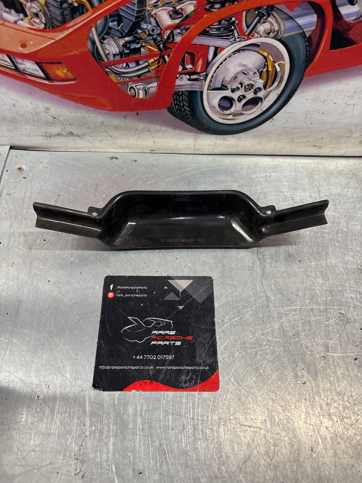 Porsche 964 / 944 / 928 seat trim cover, used 92852176005