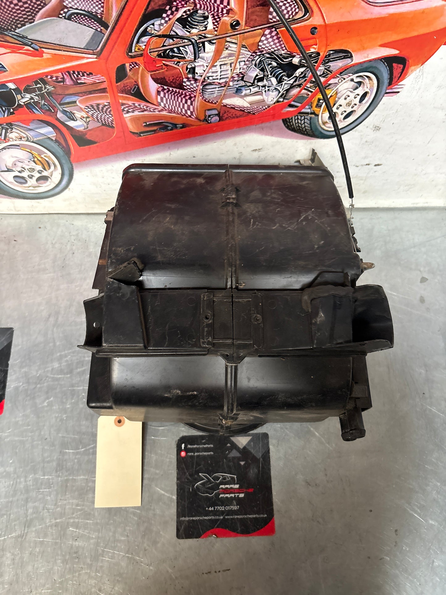 Porsche 924 80-85 944 82-85.5 heater blower fan assembly, complete 321819095 321819087 used