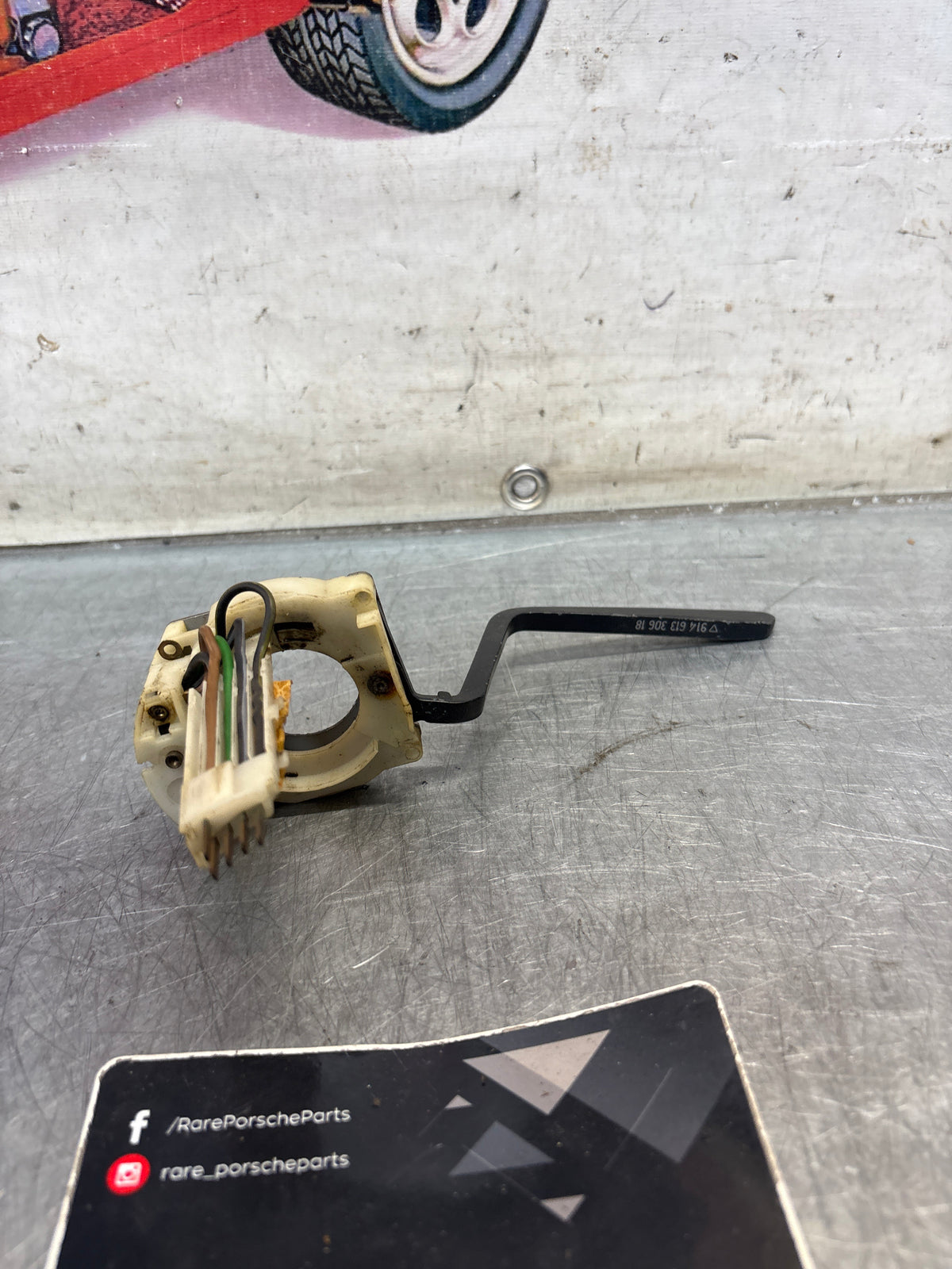 Porsche 914 steering coloumn switch assembly, used 91461330618