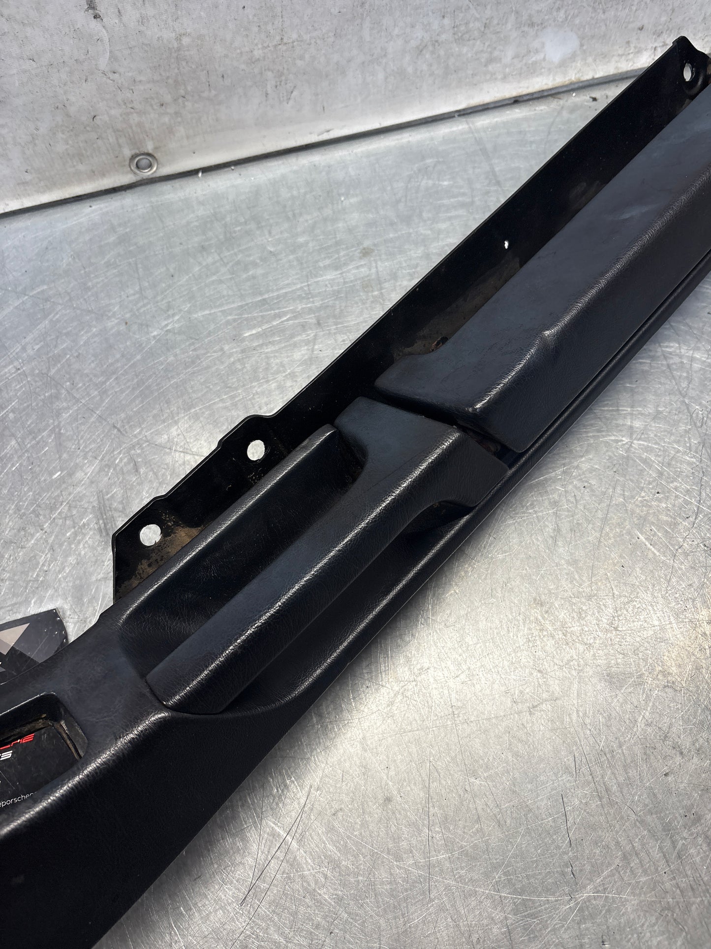 Porsche 928 dark green door armrest, right, off side, 92855510203, used