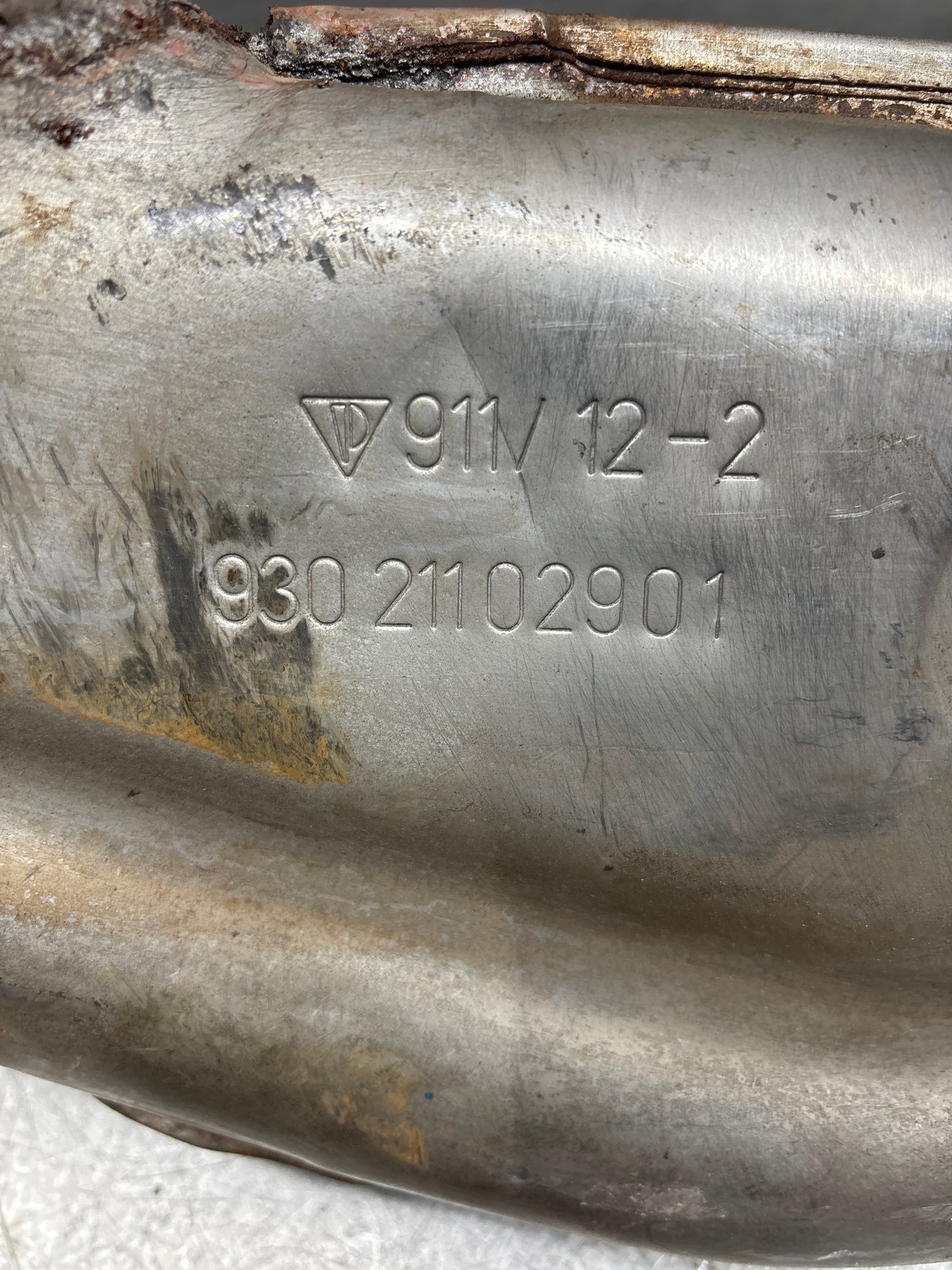 Porsche 911 930 heat exchanger, 93021102901, used