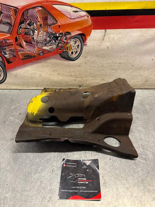 Porsche 914 cylinder cover heat shield, used 022119299A