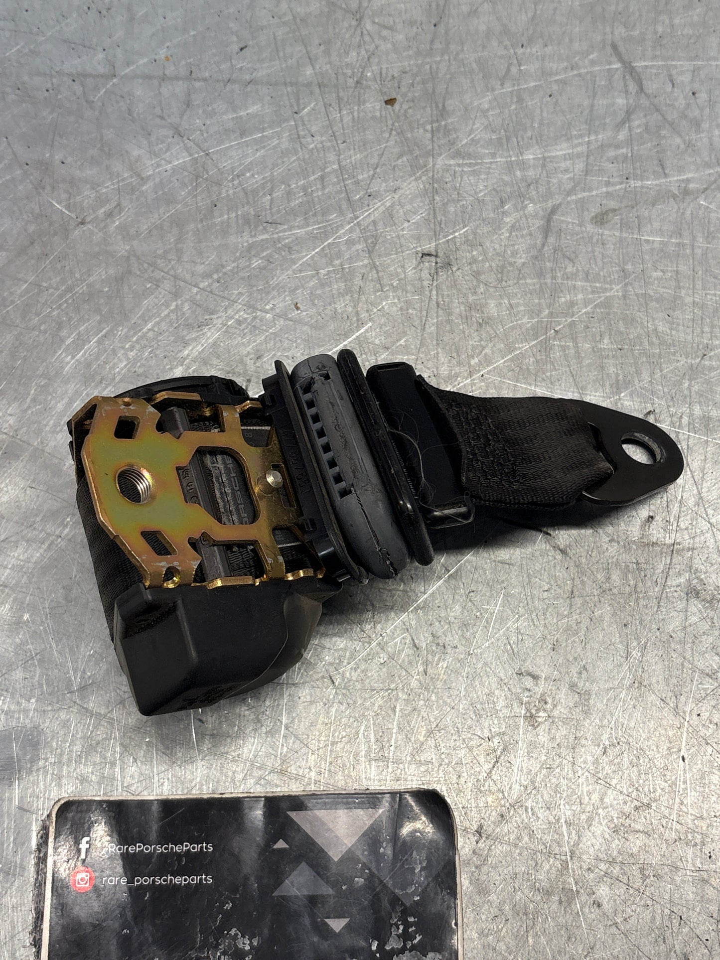 Porsche 924 944 right rear seat belt, 94580302202, used