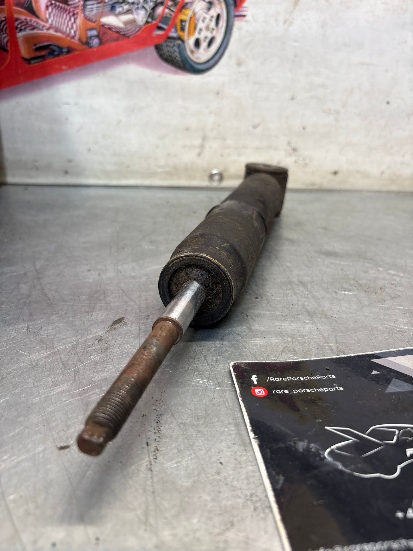 Porsche 928 front shock absorber, used 92834305504