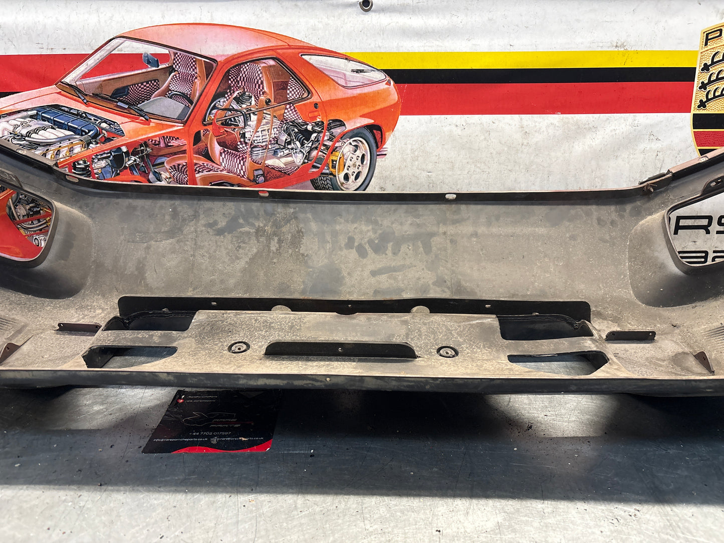 Porsche 928S rear bumper, used 92850502303 / 474181