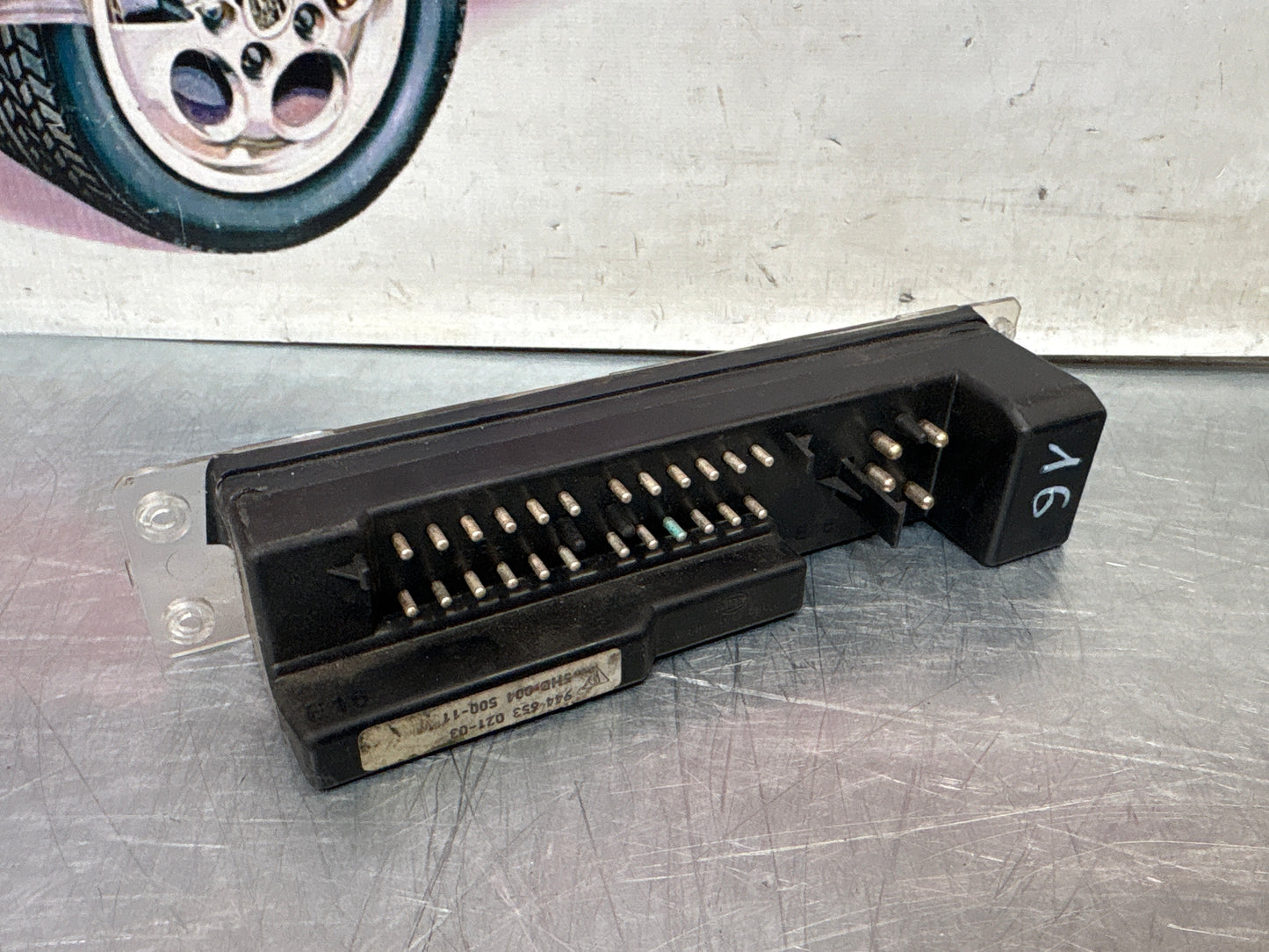 Porsche 944 climate heater control switch unit 85.5-91 years. 94465302103 used