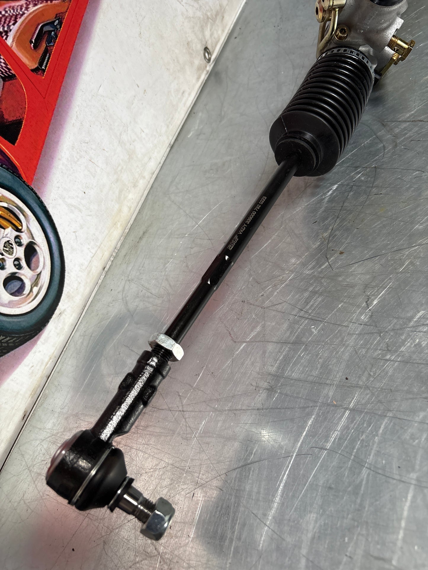 Porsche 944 S2, Turbo, 968 Power steering rack, RHD 94534701120, refurbished