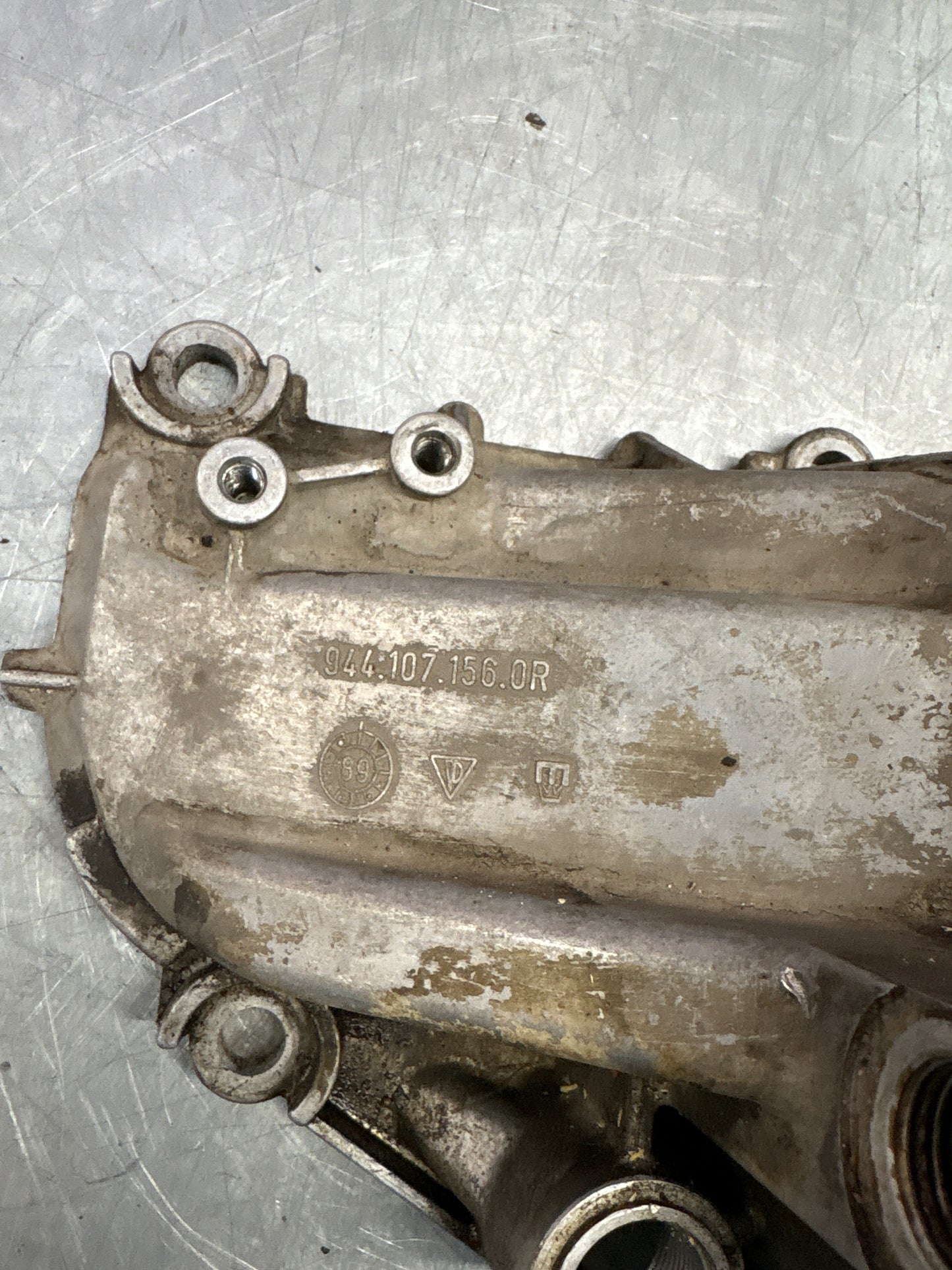Porsche 944 S2 Oil Filter Housing, used 9441071560R