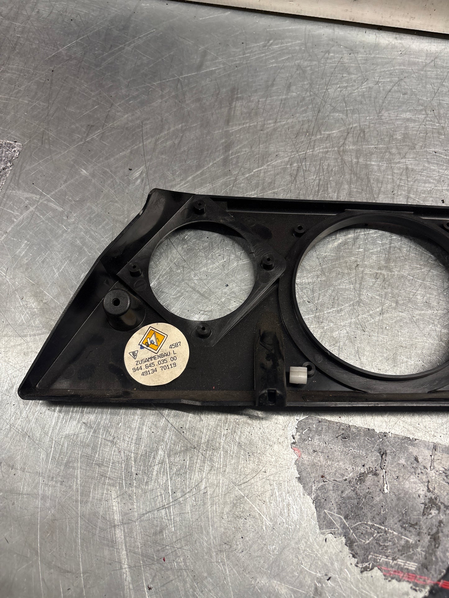 Porsche 944 left speaker board housing, used 94455514300 / 94464503500