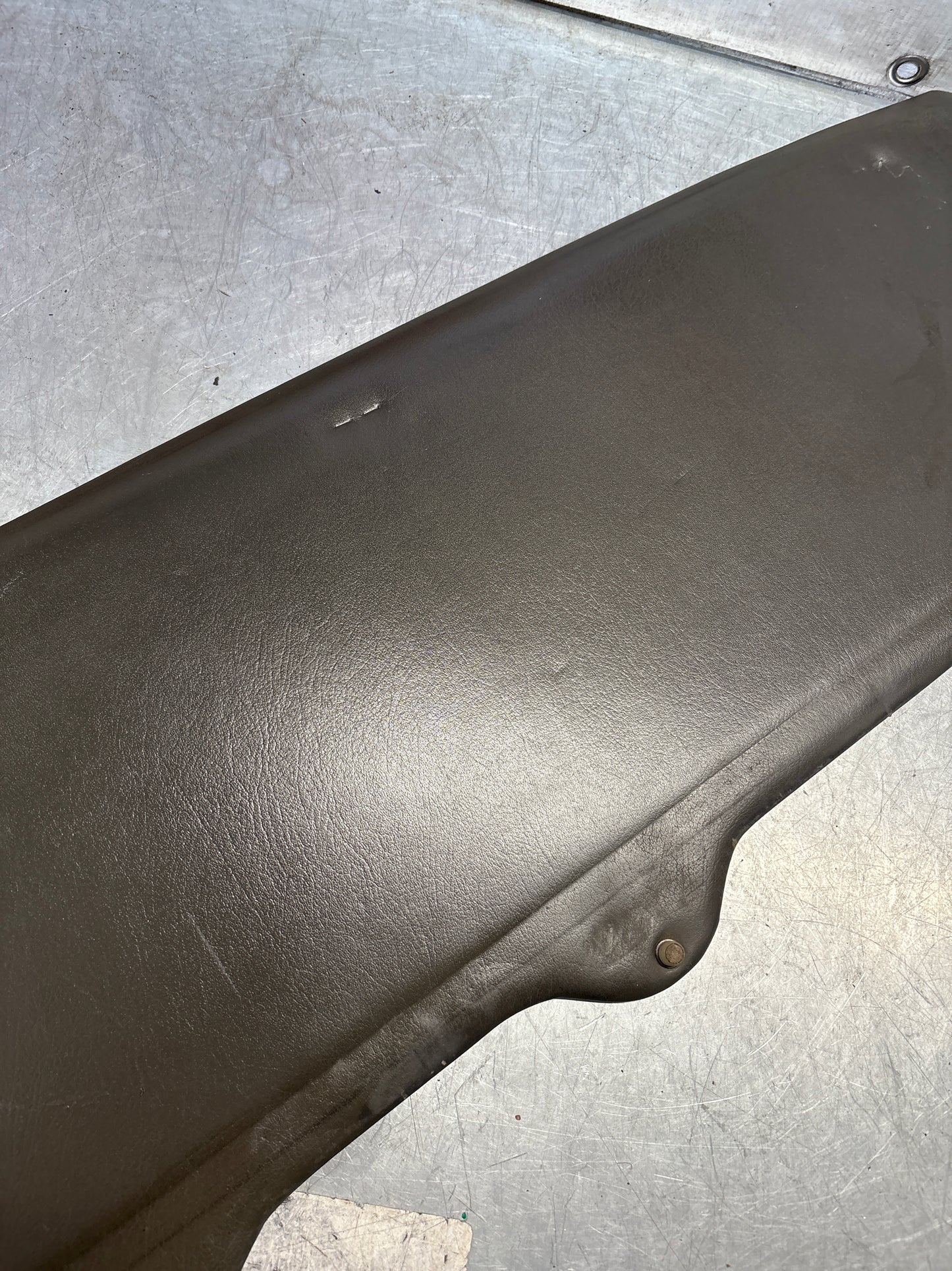 Porsche 928 sun roof headliner trim, greyish green, used 92856406950QC2