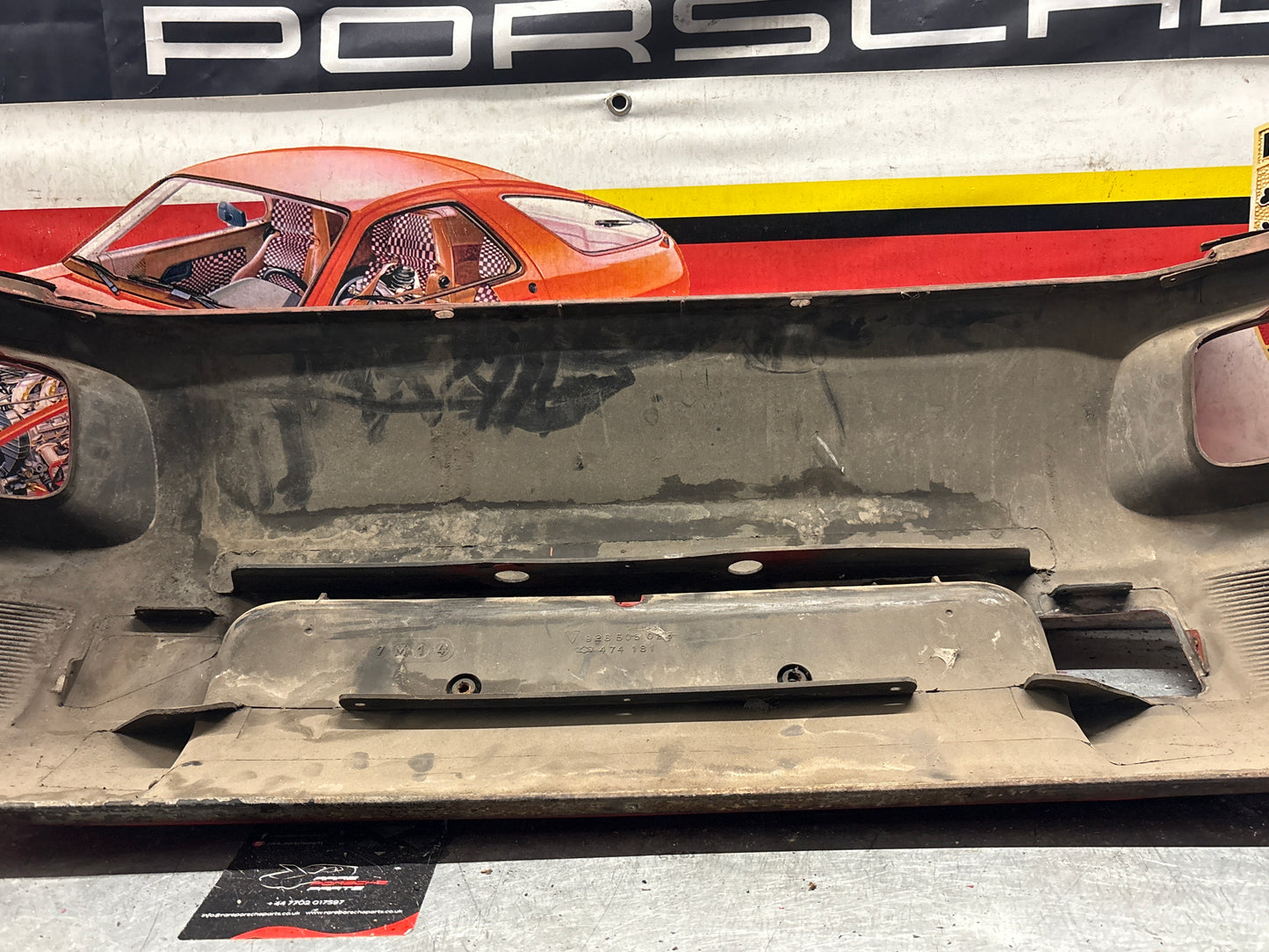 Porsche 928 rear bumper, used 928505023