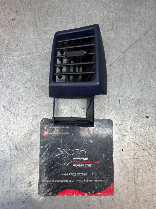 Porsche 944 Cobalt Blue right Interior dash air vent. 94457225200 used