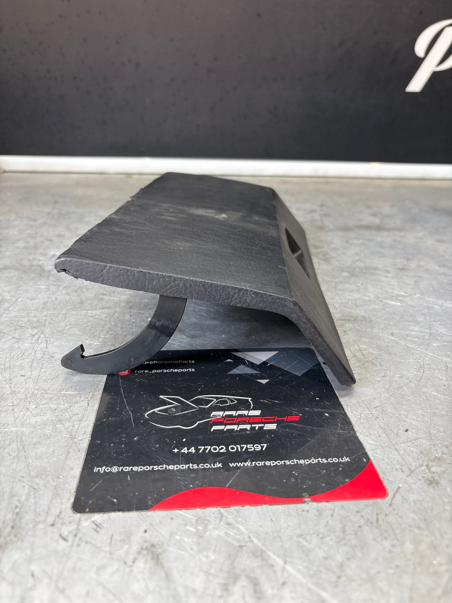 Porsche 924 944 Black glovebox lid, used 477857123
