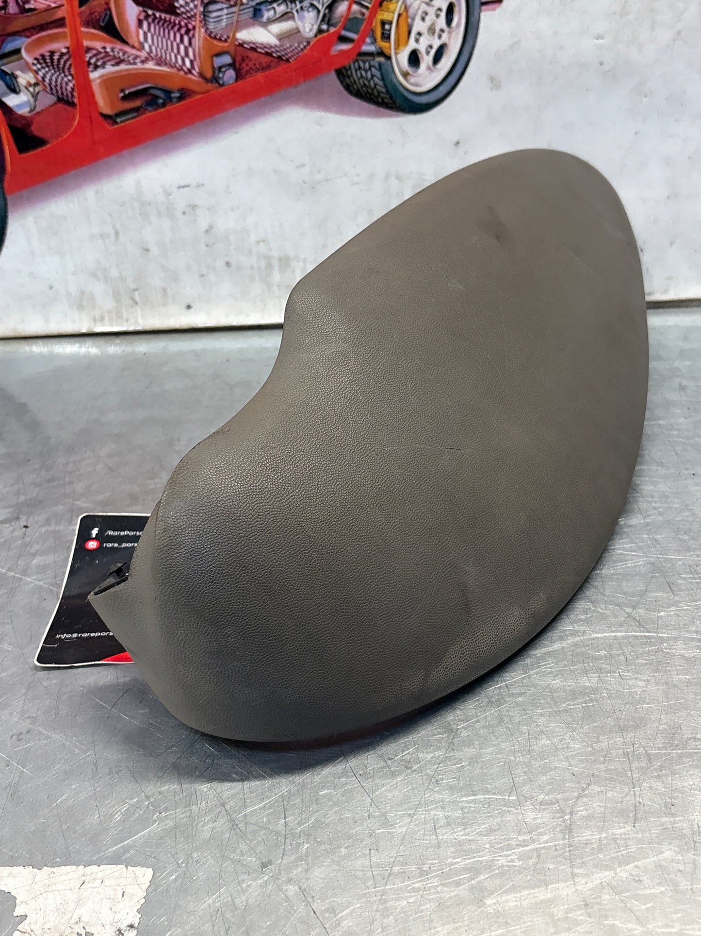 Porsche 911 996 dasboard cluster trim, used, grey 99655205902