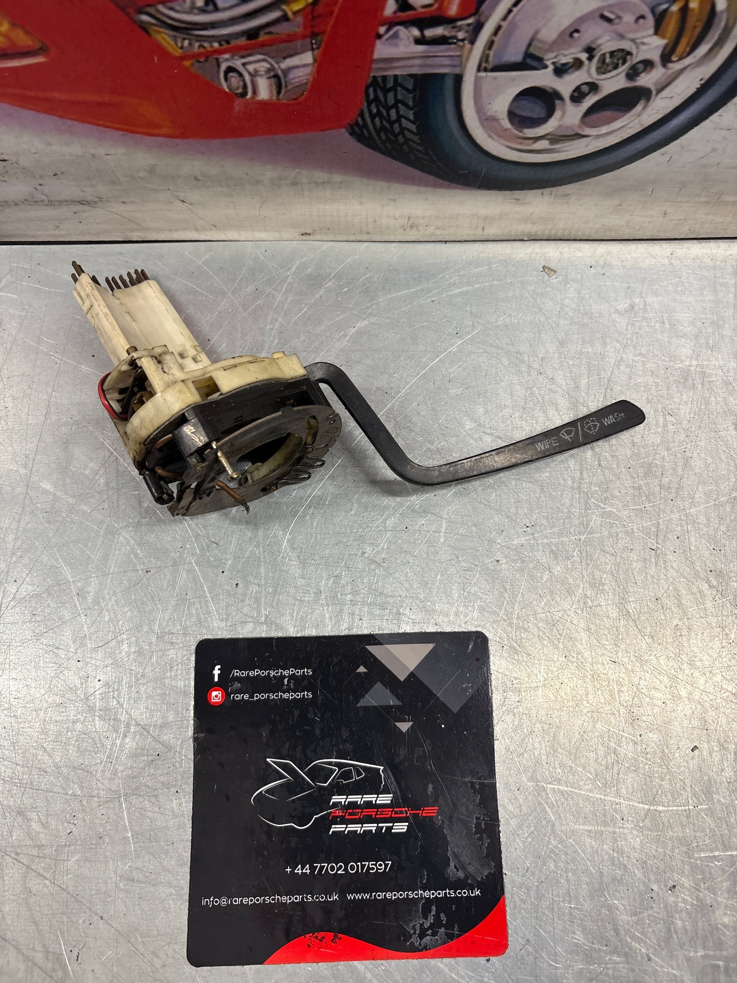 Porsche 924 early wiper stalk, used 113953503BC