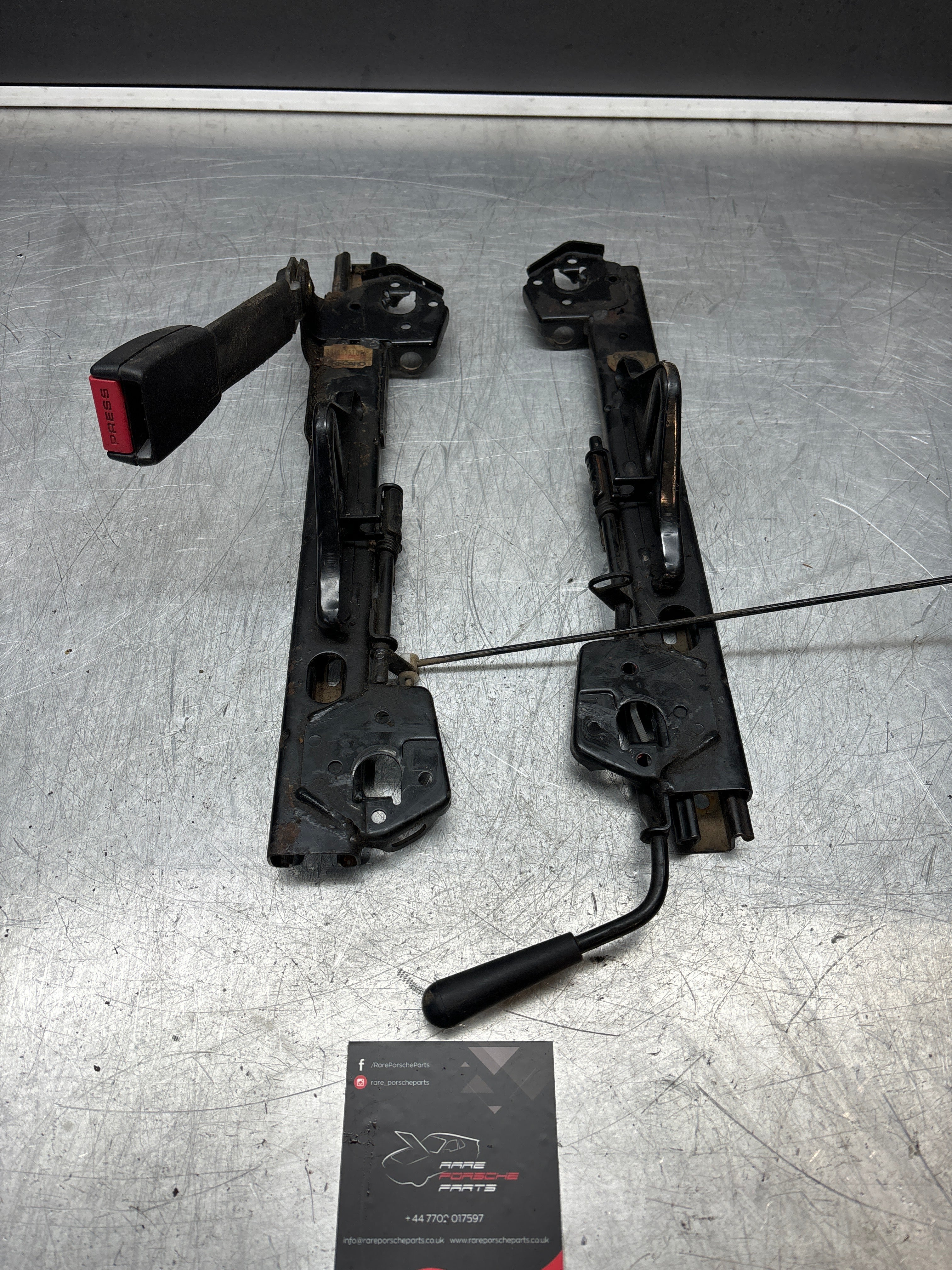 Porsche 944 968 left front electric seat runners Rare Porsche Parts