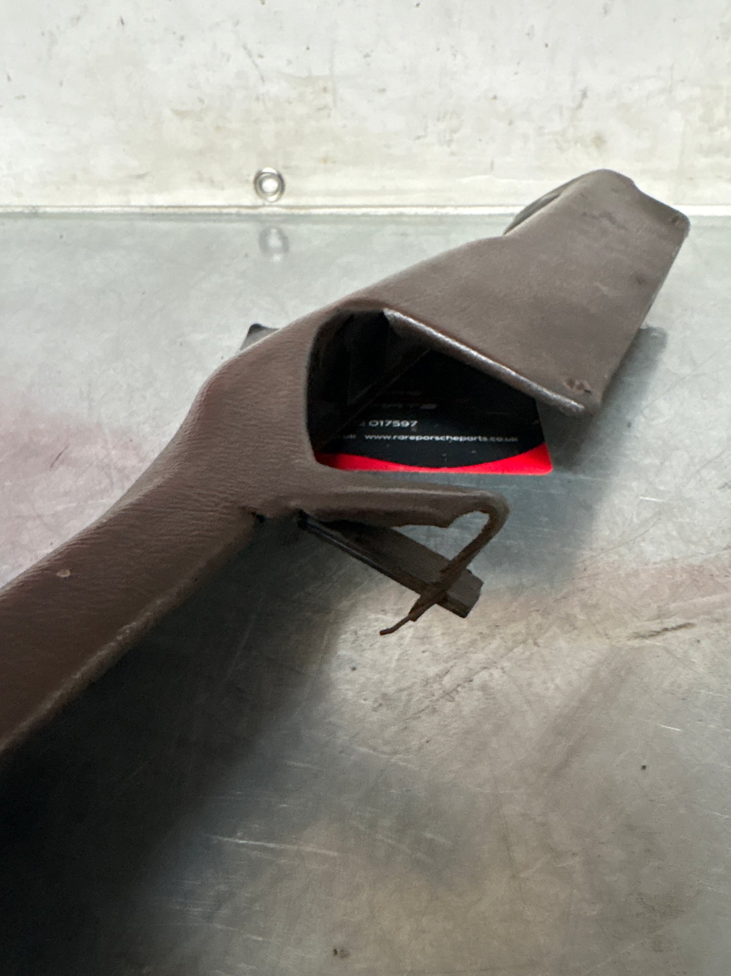 Porsche 928 tailgate interior trim, used, brown 92855504705