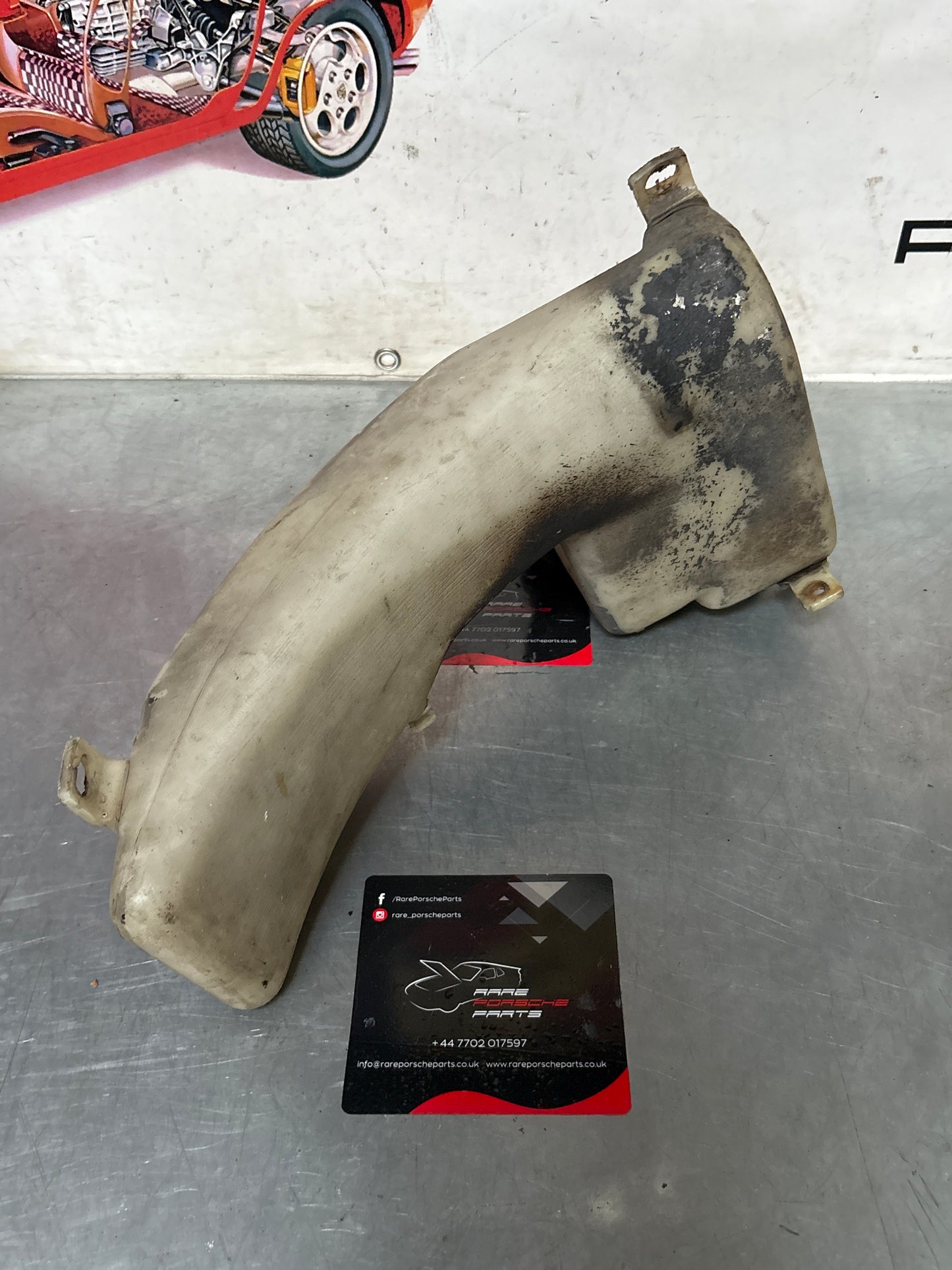 Porsche 944 924 washer bottle, tank, reservoir 477955451A used