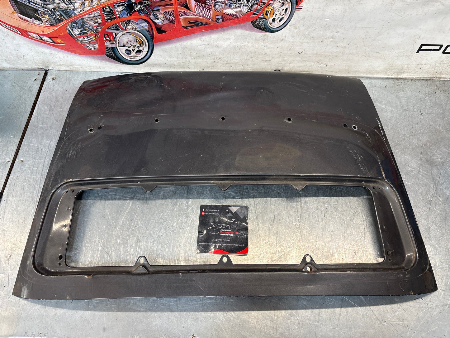 Porsche 911 engine lid, used 91151290301