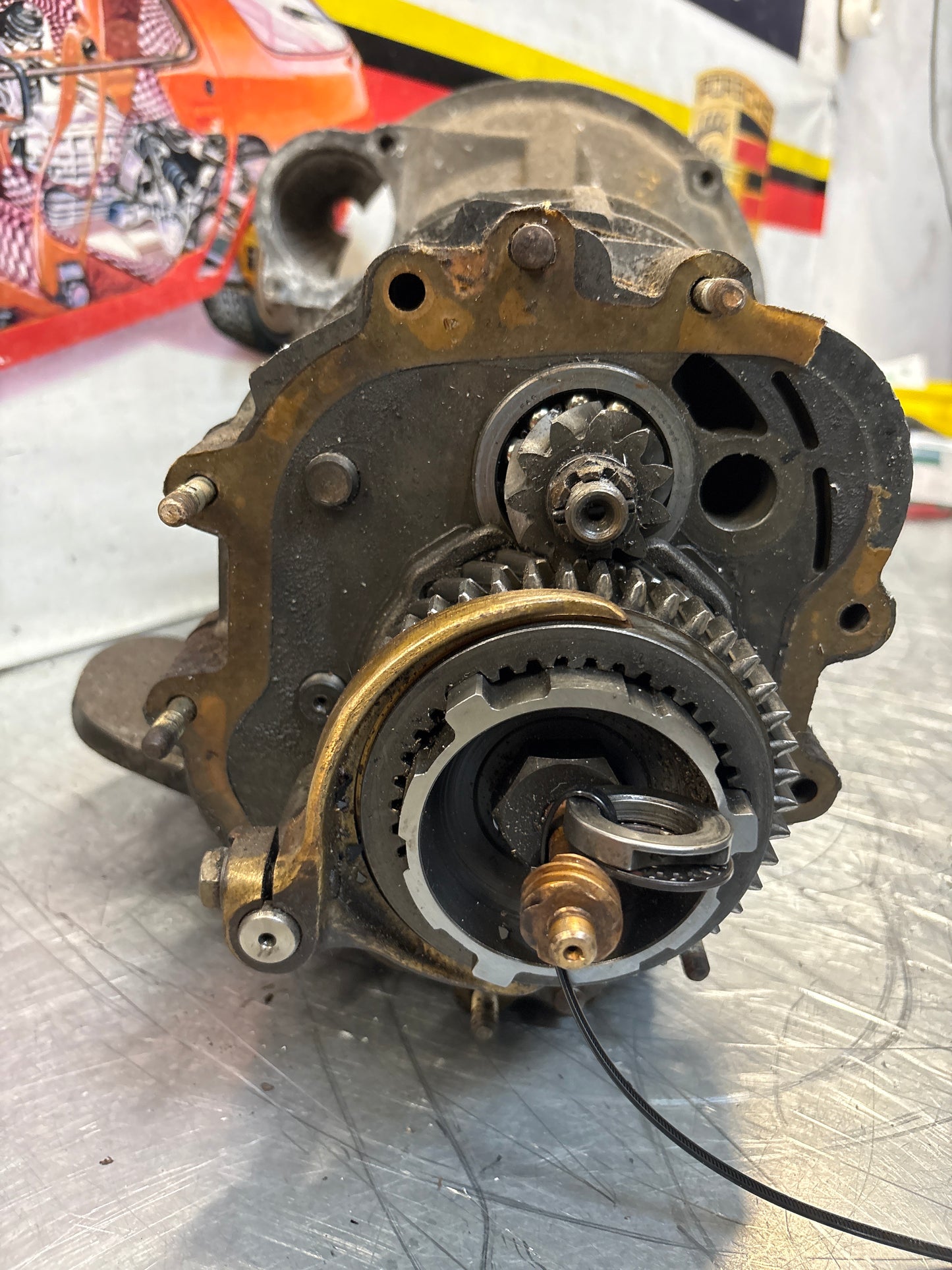 Porsche 914 transmission, used, for spares or repair unknown condition, HA05113