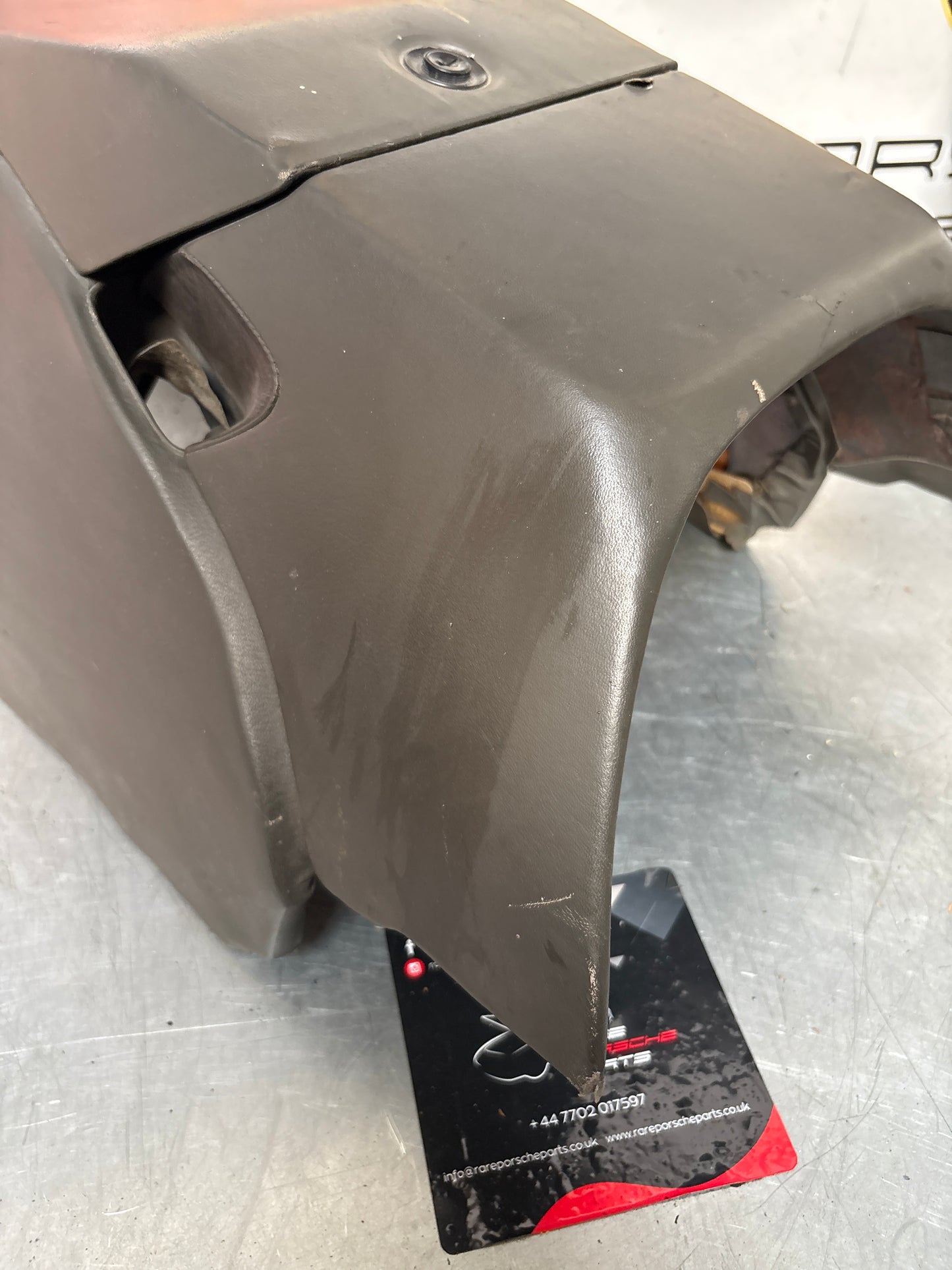 Porsche 928 S center console, rear armrest, Grey, no key 92852206757 used