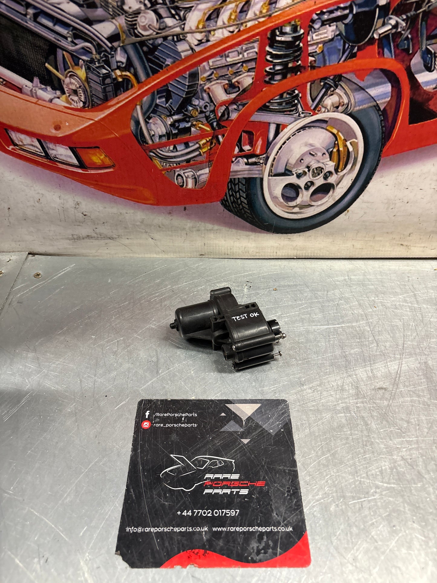 Porsche 928 Tailgate boot lock latch release motor 92862404700, used