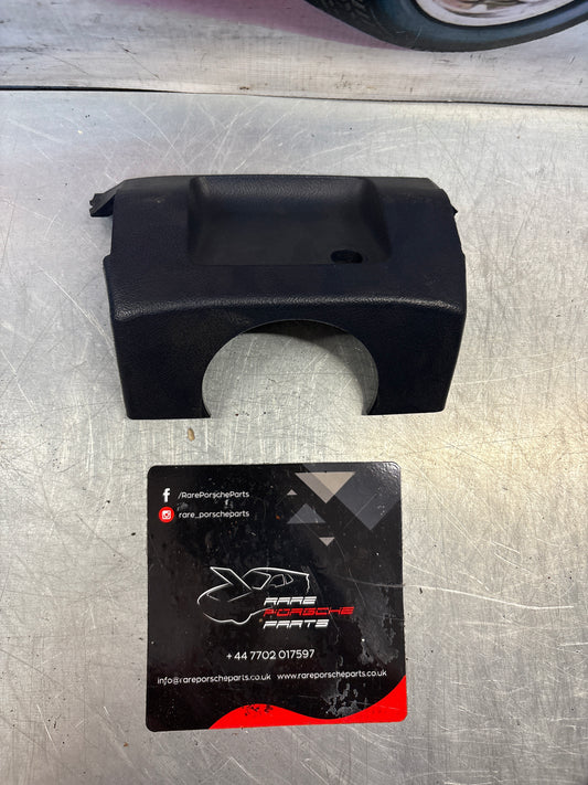 Porsche 928 Steering Column Cover dark blue 92855213503, for spares or repair