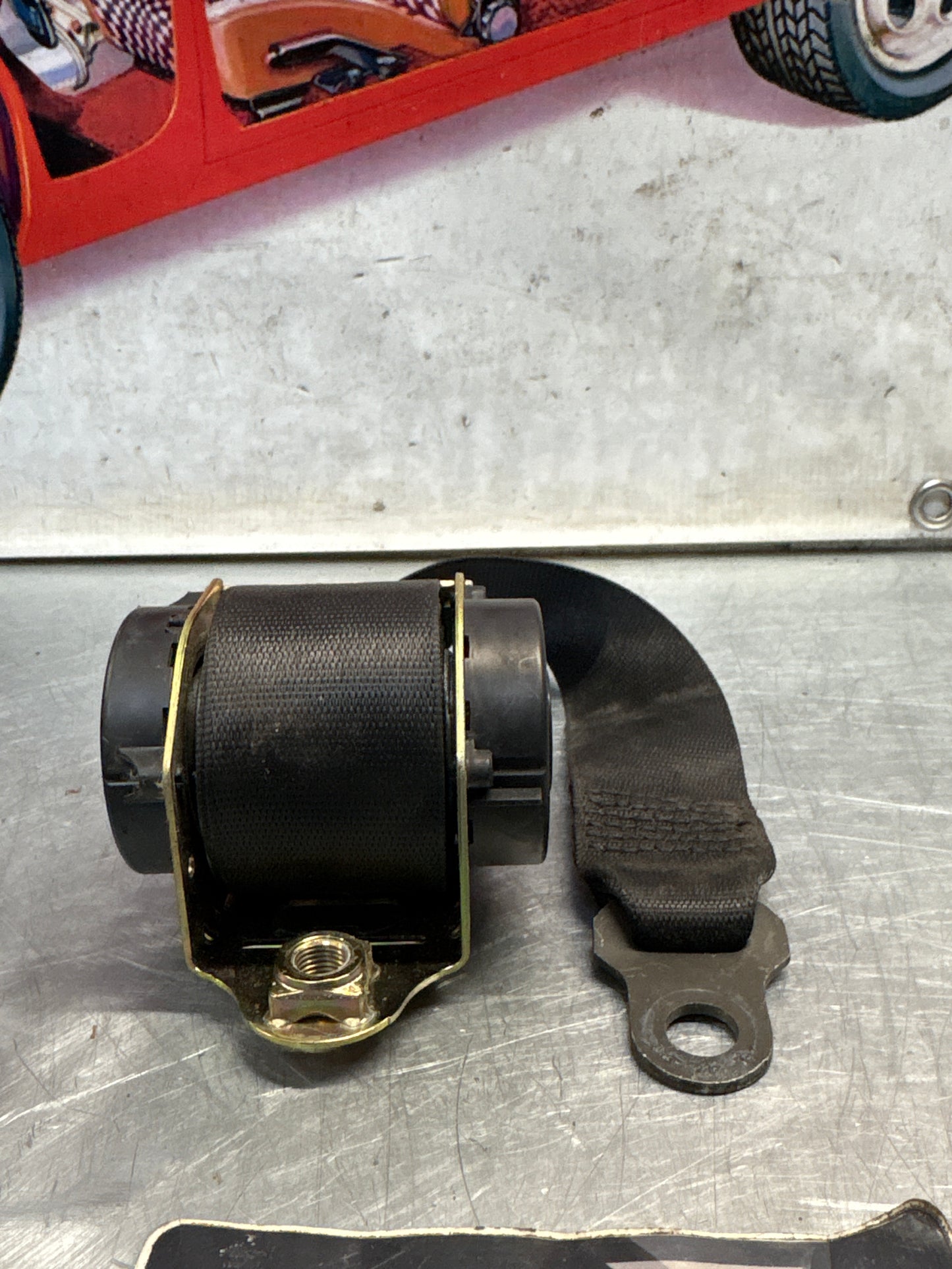 Porsche 911 996/997 rear left seatbelt, used 99680303507