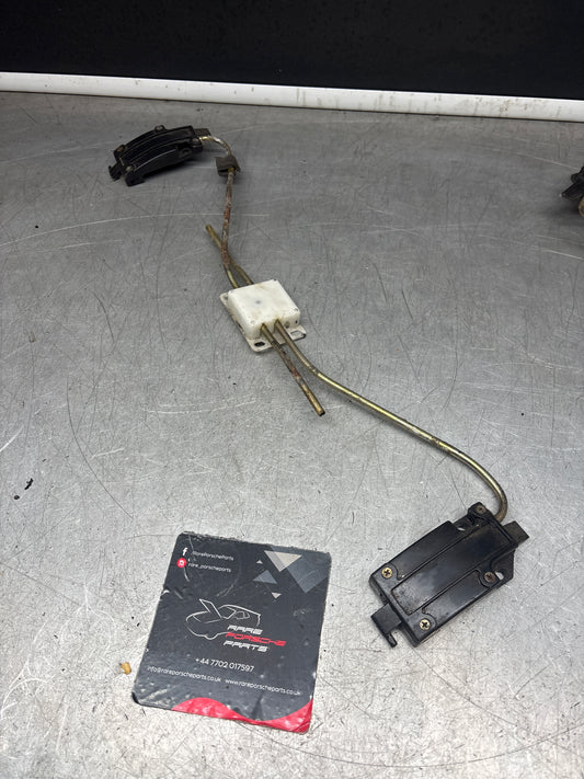 Porsche 924 944 early targa, sunroof lift mechanism, Used, -85.5 94456494101 / 94456494100