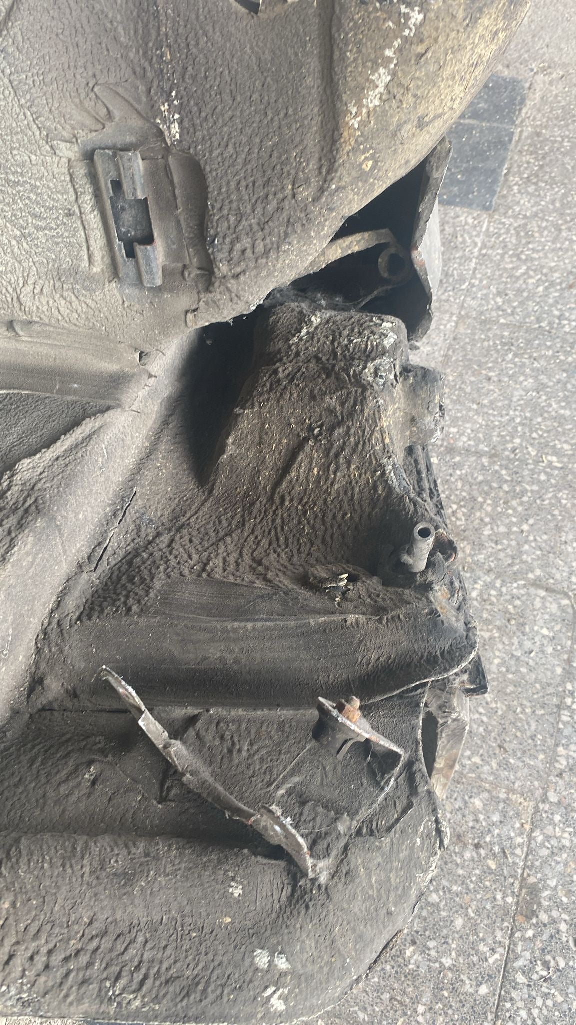 Porsche 944 Right side cut, rear fender 94450390403,