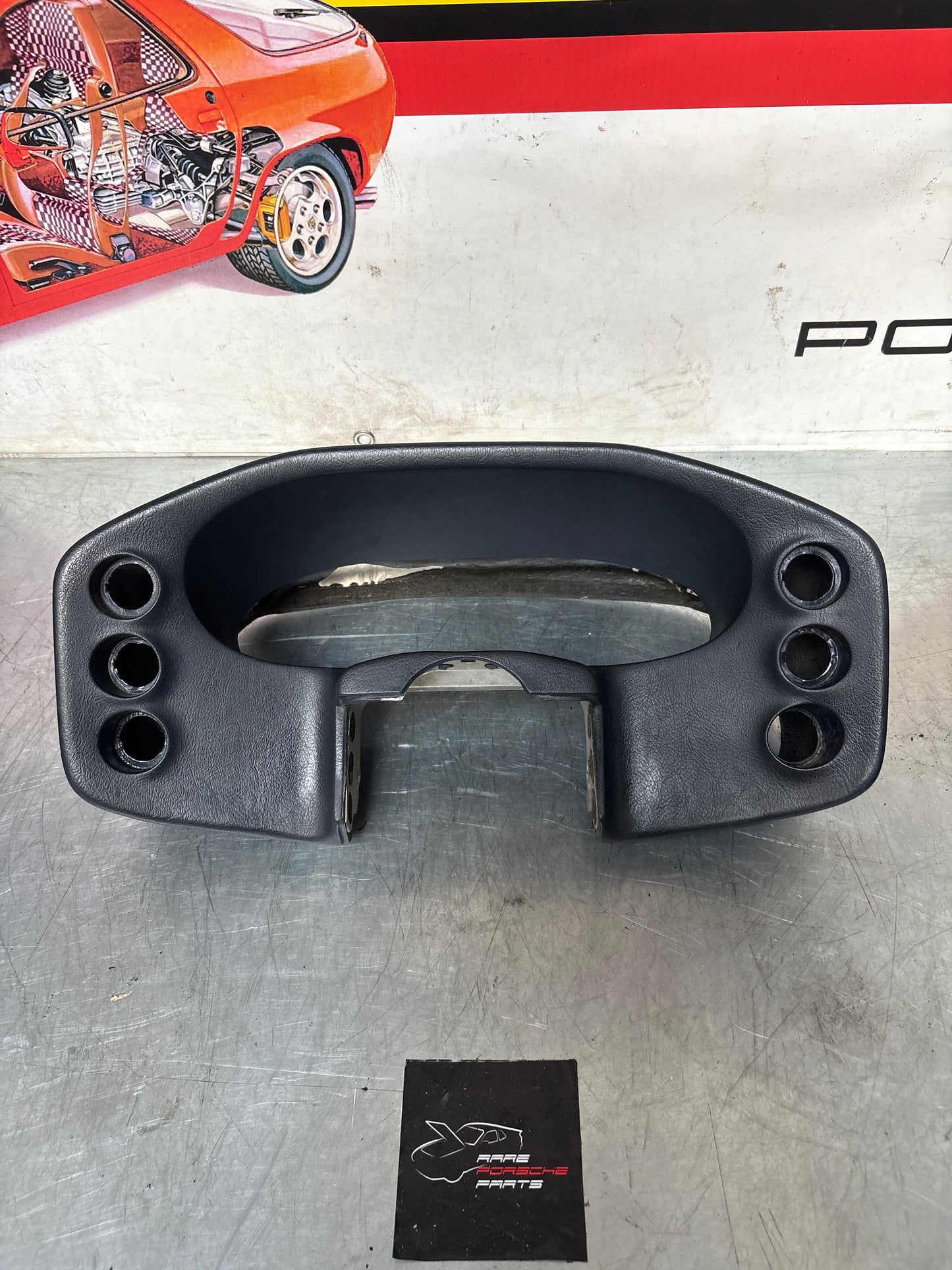 Porsche 928 blue dashboard trim, used