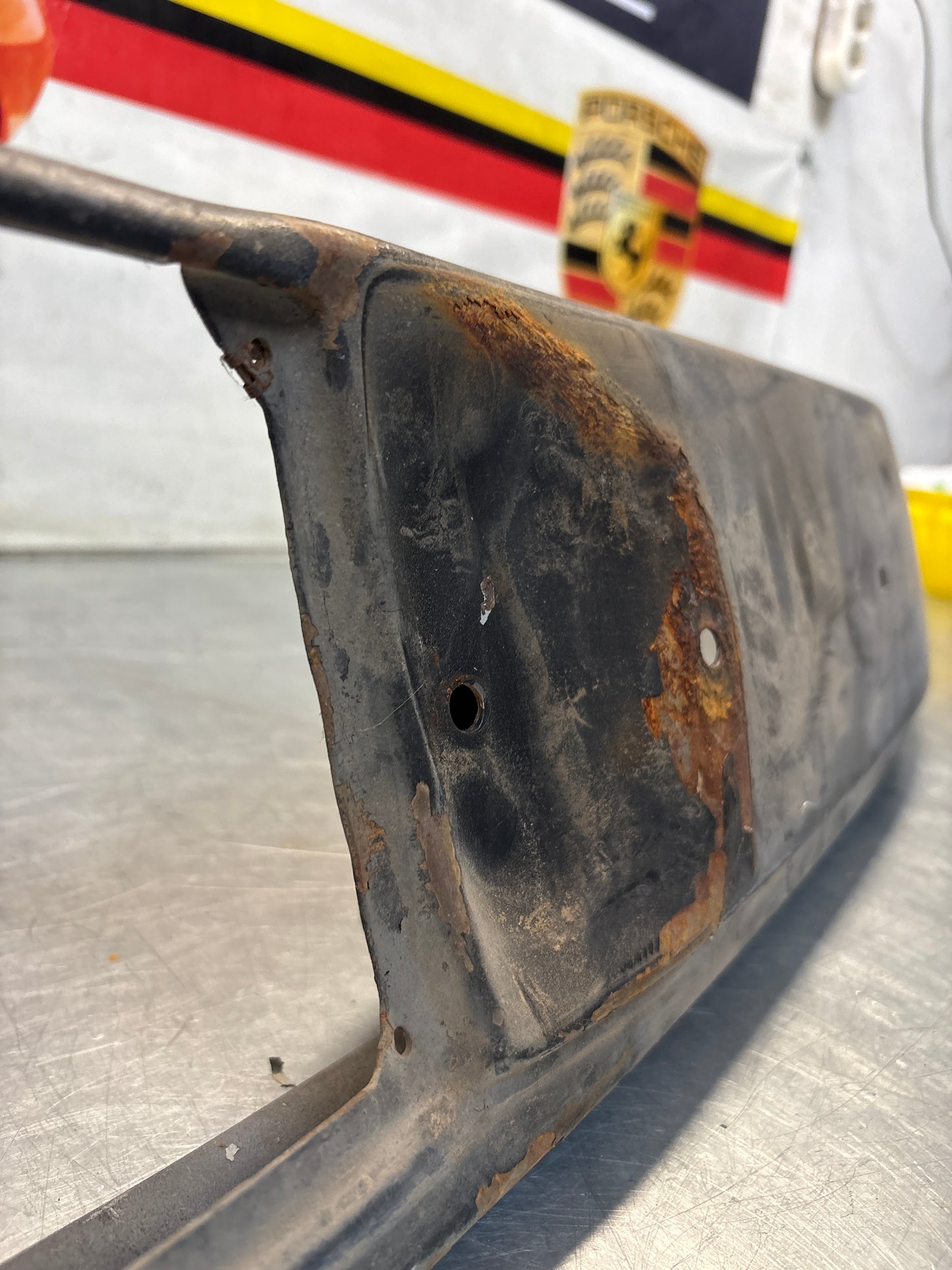 Porsche 914 front bumper, used 91450591010 / 91450500910
